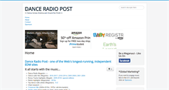 Desktop Screenshot of danceradiopost.com